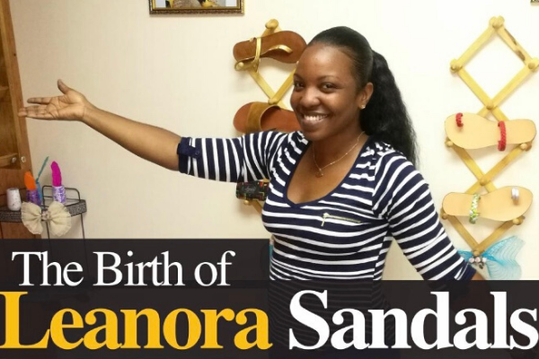 The Birth Of Leanora Sandals