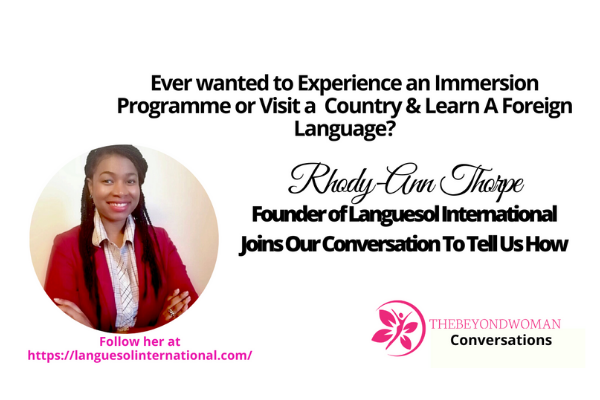TRAVEL OVERSEAS FOR A LANGUAGE OR IMMERSION EXPERIENCE